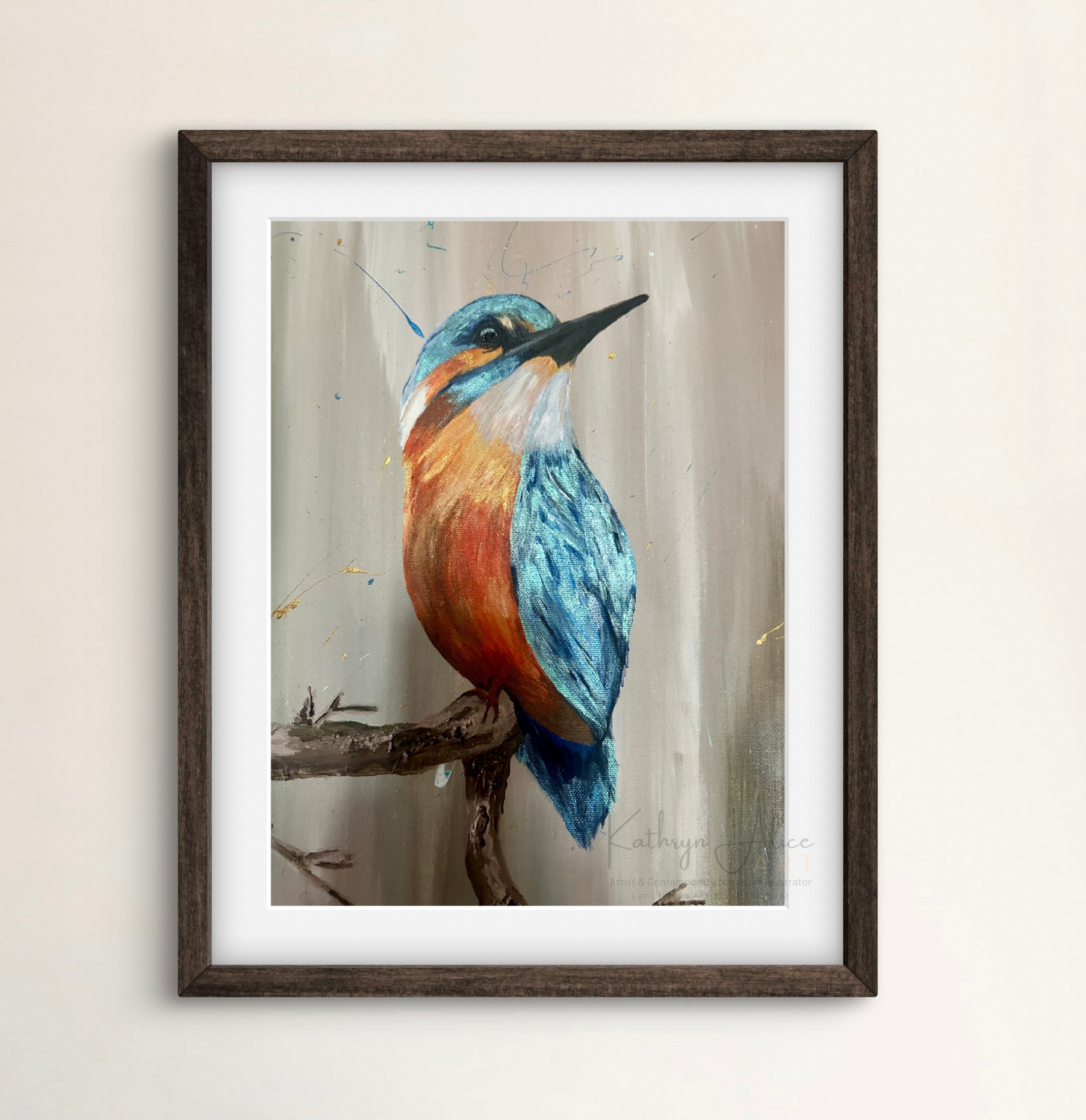 Kingfisher on Watch - Limited Edition Prints