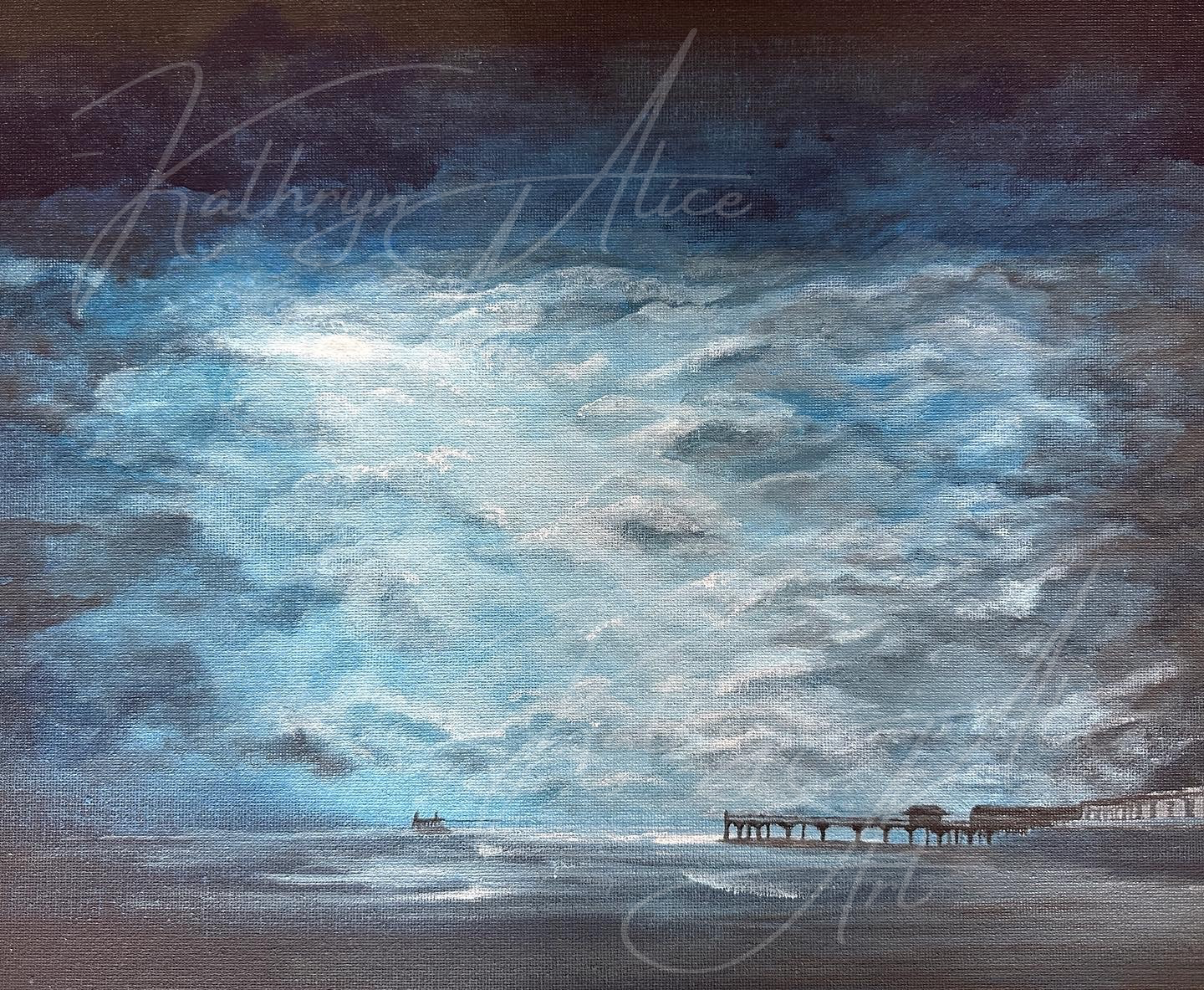 The Pier in the Moonlight