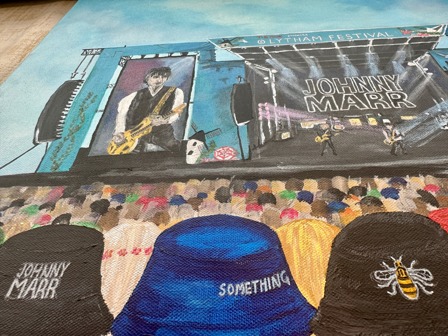 Johnny Marr & Bucket Hats