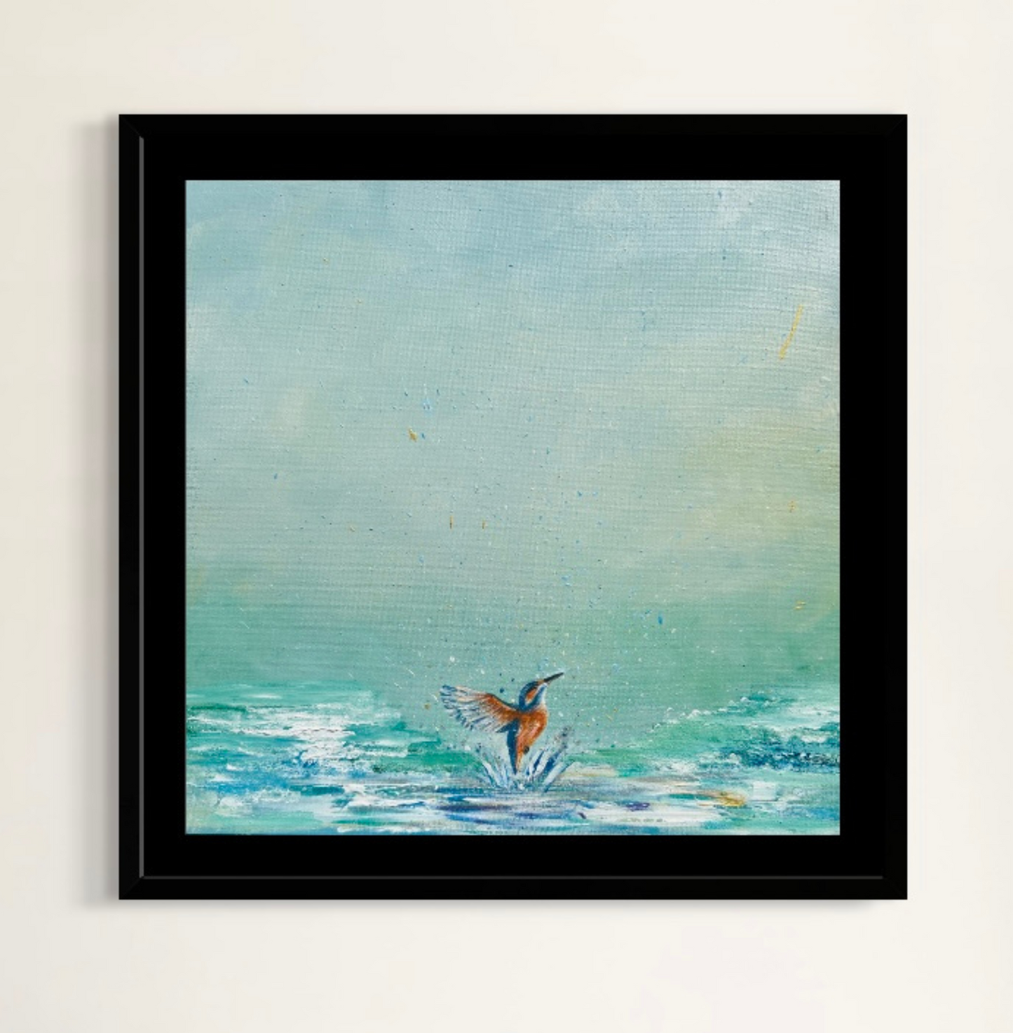 Kingfisher Rising - Original